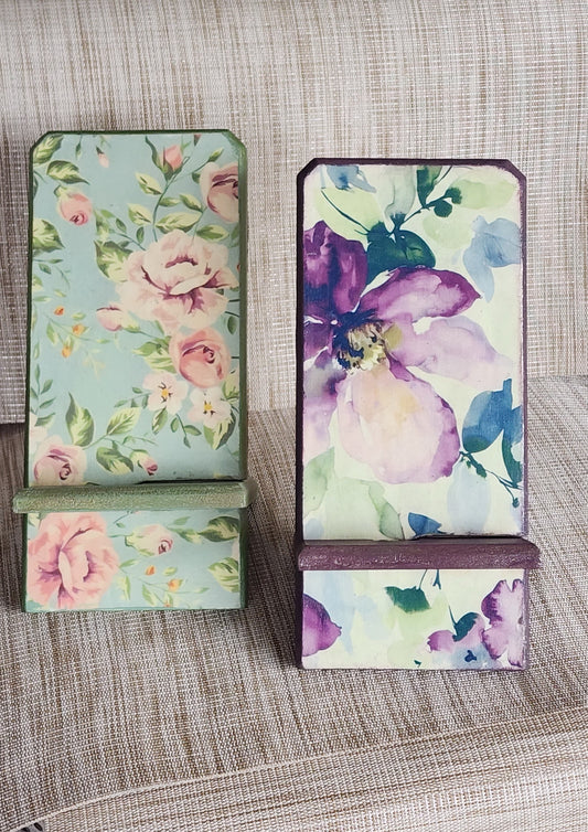 Wooden Mobile Holder (1 Piece)