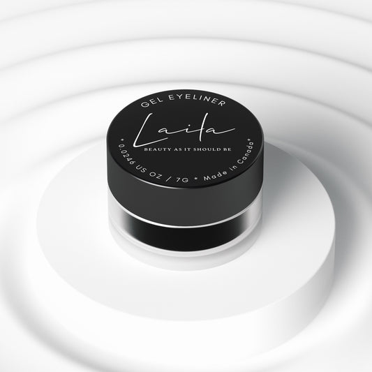 Black Eyeliner Gel Eyeliner - Laila Beauty Care Gel Eyeliner
