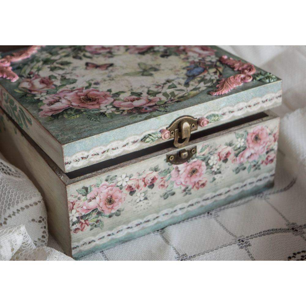 Floral Jewelry Box Jewelry Box - Laila Beauty Care Jewelry Box