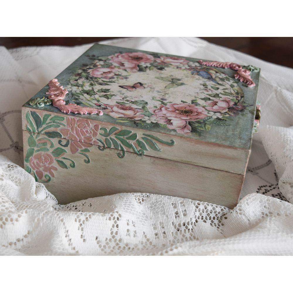 Floral Jewelry Box Jewelry Box - Laila Beauty Care Jewelry Box