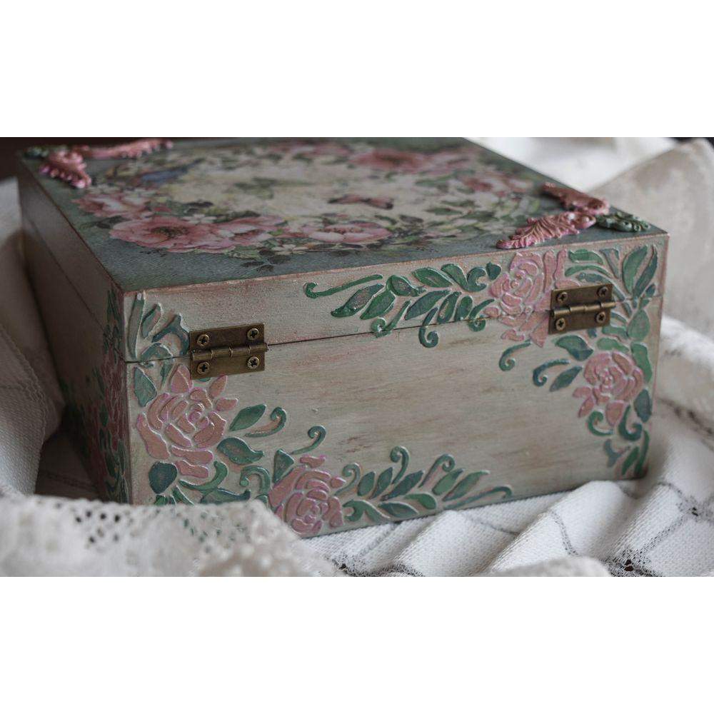 Floral Jewelry Box Jewelry Box - Laila Beauty Care Jewelry Box