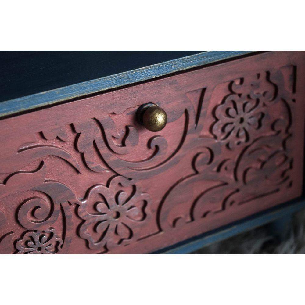 Blue and Pink Box Jewelry Box - Laila Beauty Care Jewelry Box