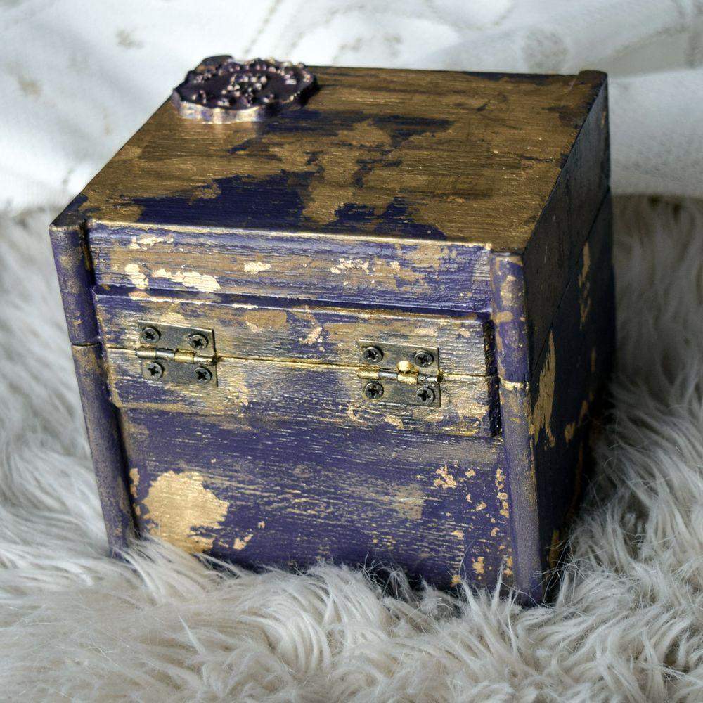 Treasure Golden Jewelry Box Jewelry Box - Laila Beauty Care Jewelry Box