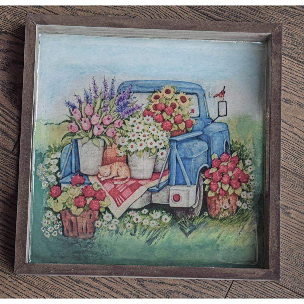 Flower Truck Resin Tray Trays - Laila Beauty Care Trays