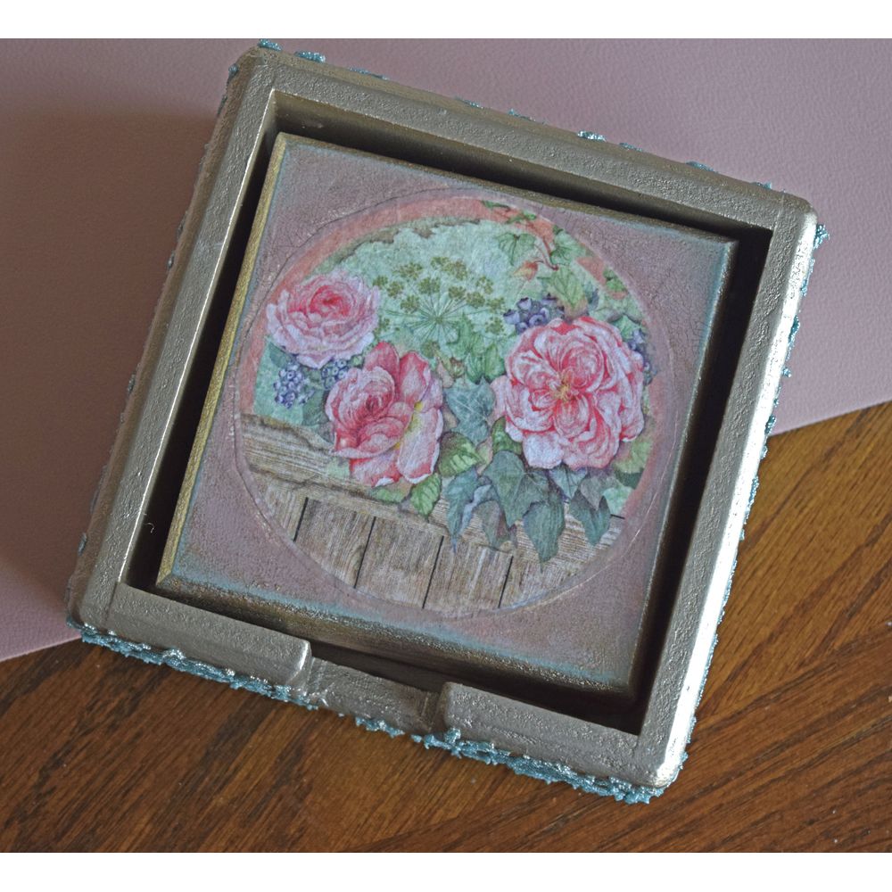 Victorian Golden Coasters Coasters - Laila Beauty Care Coasters