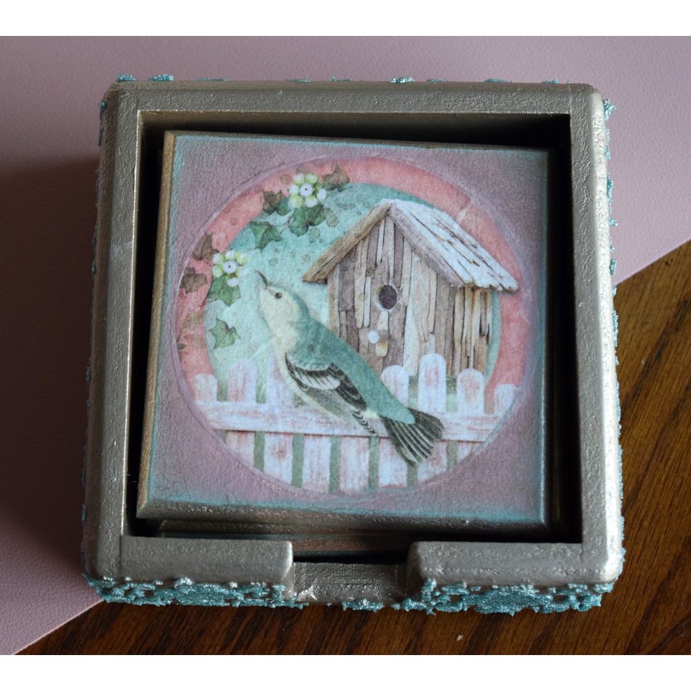 Victorian Golden Coasters Coasters - Laila Beauty Care Coasters