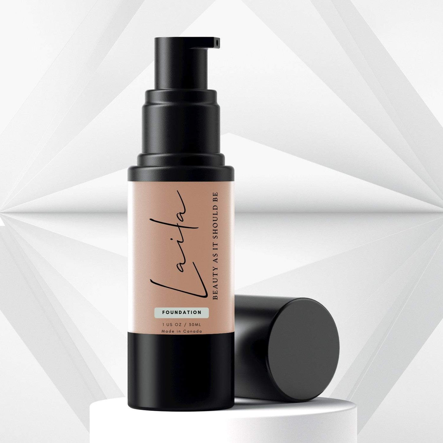 Light Porcelain Foundation - Warm Default Title Foundation - Laila Beauty Care Foundation