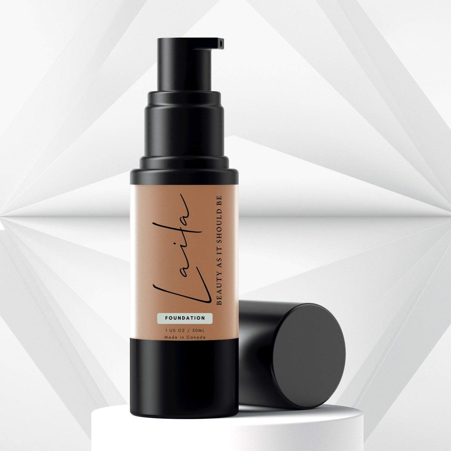 Medium Tan Foundation - Cool Default Title Foundation - Laila Beauty Care Foundation