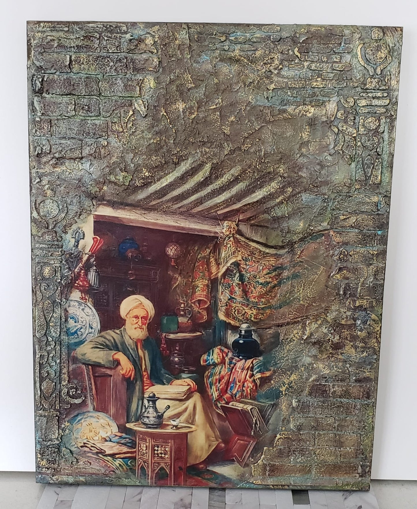 Oriental Wall Art - The Rug Dokan - Large Size Wall Art - Laila Beauty Care Wall Art