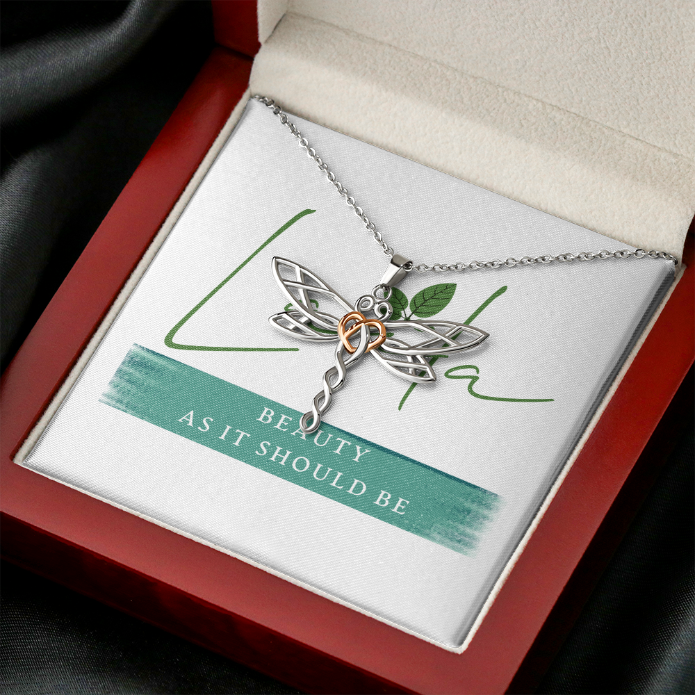 Laila - Dragonfly Necklace Jewelry - Laila Beauty Care Jewelry