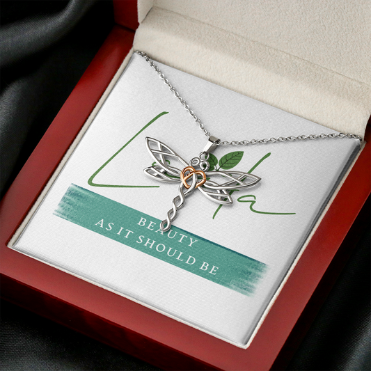 Laila - Dragonfly Necklace Jewelry - Laila Beauty Care Jewelry