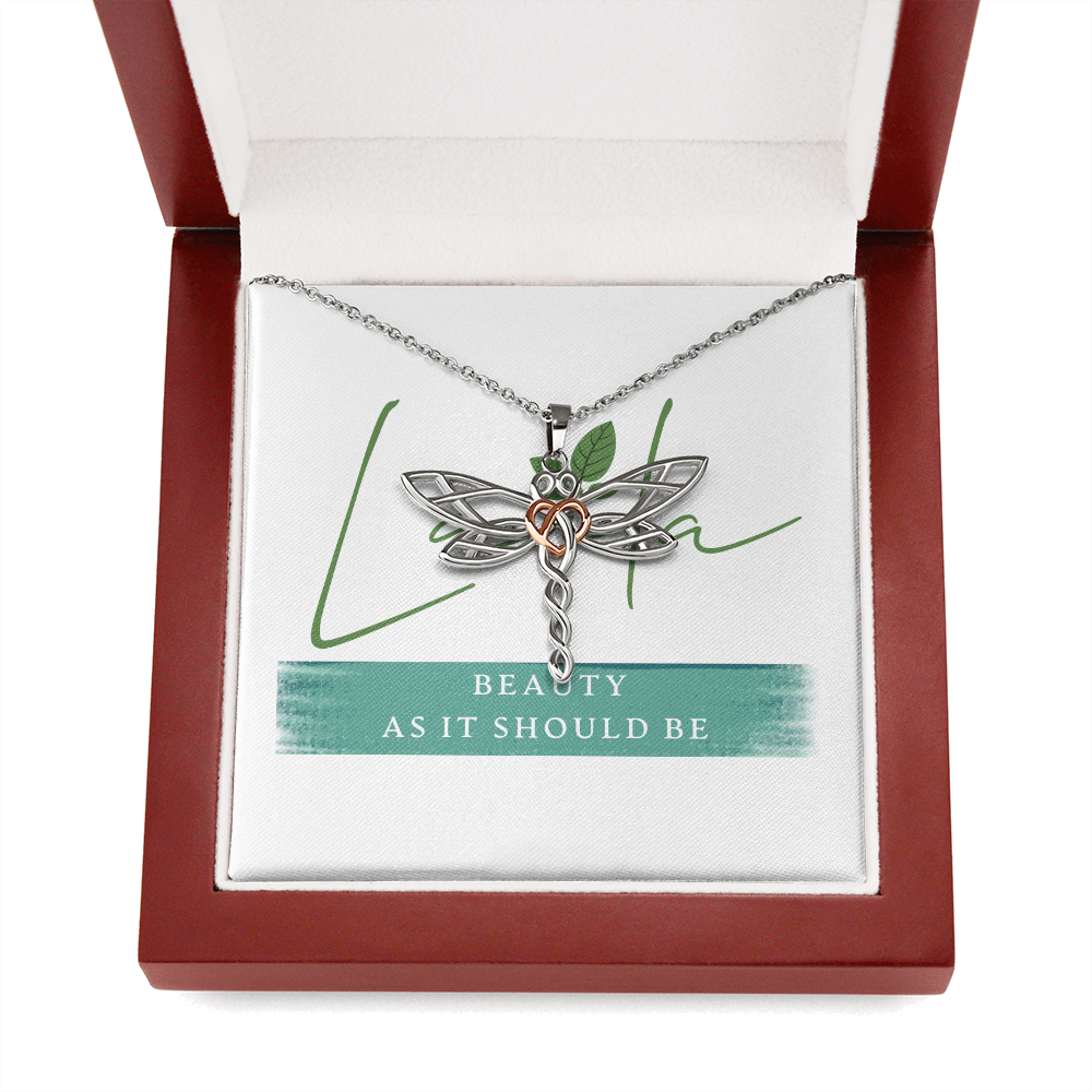 Laila - Dragonfly Necklace Jewelry - Laila Beauty Care Jewelry