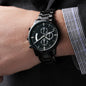 Customizable Engraved Black Chronograph Watch Jewelry - Laila Beauty Care Jewelry