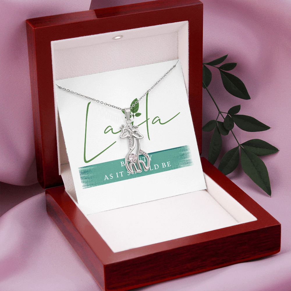 Laila - Giraffes Necklace Jewelry - Laila Beauty Care Jewelry