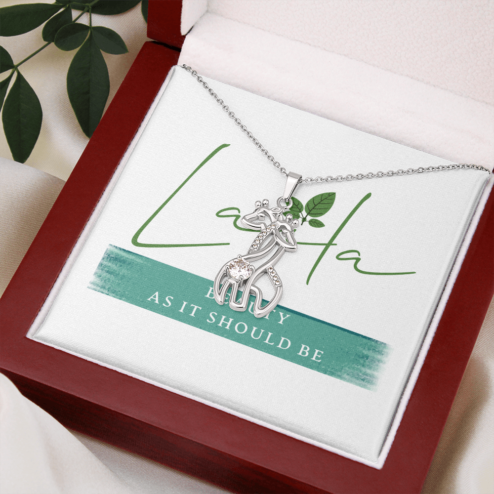Laila - Giraffes Necklace Jewelry - Laila Beauty Care Jewelry