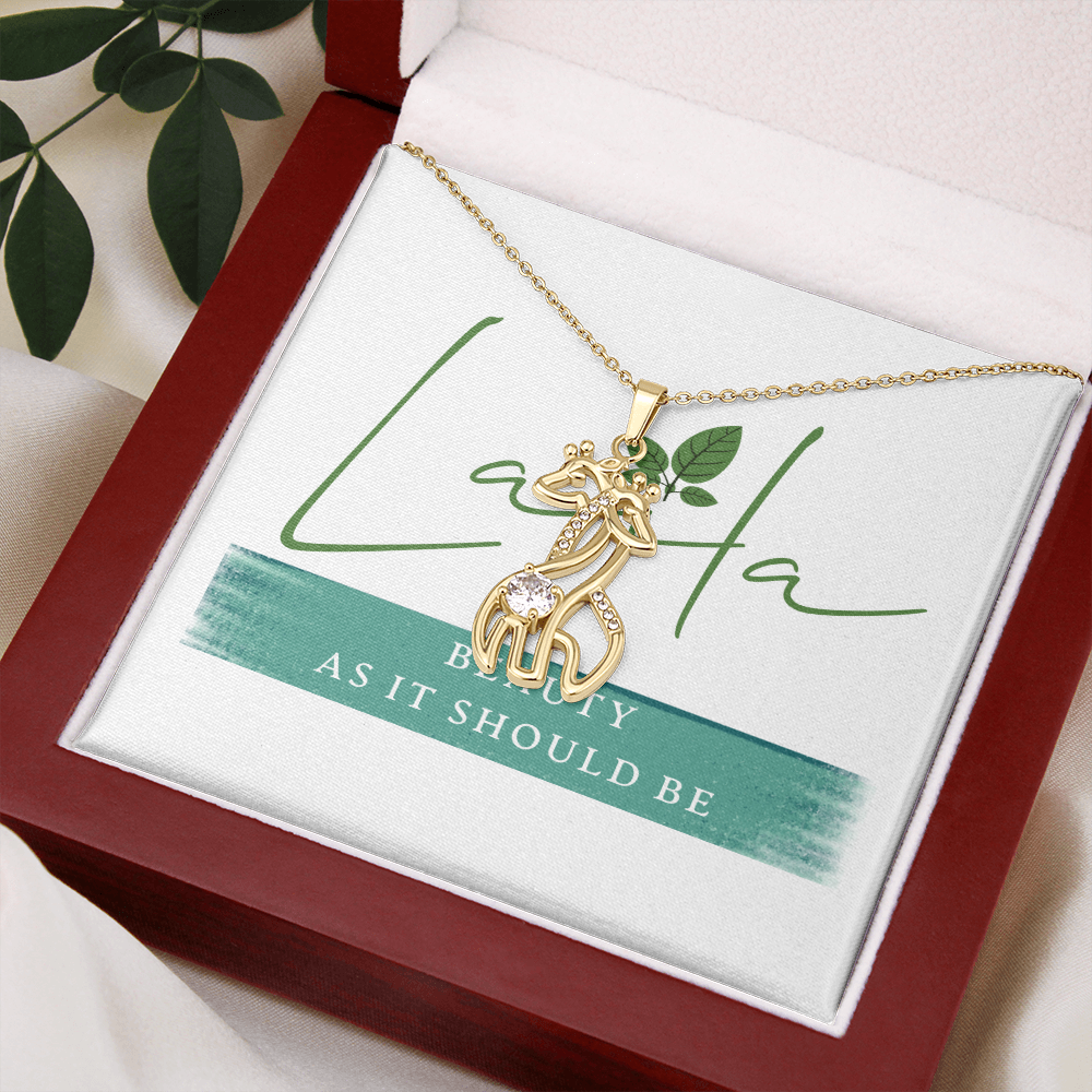 Laila - Giraffes Necklace Jewelry - Laila Beauty Care Jewelry