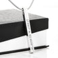 Laila - Coordinates Vertical Bar Necklace Jewelry - Laila Beauty Care Jewelry