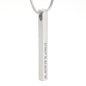 Laila - Coordinates Vertical Bar Necklace Jewelry - Laila Beauty Care Jewelry
