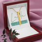 Laila - Coordinates Vertical Bar Necklace Jewelry - Laila Beauty Care Jewelry