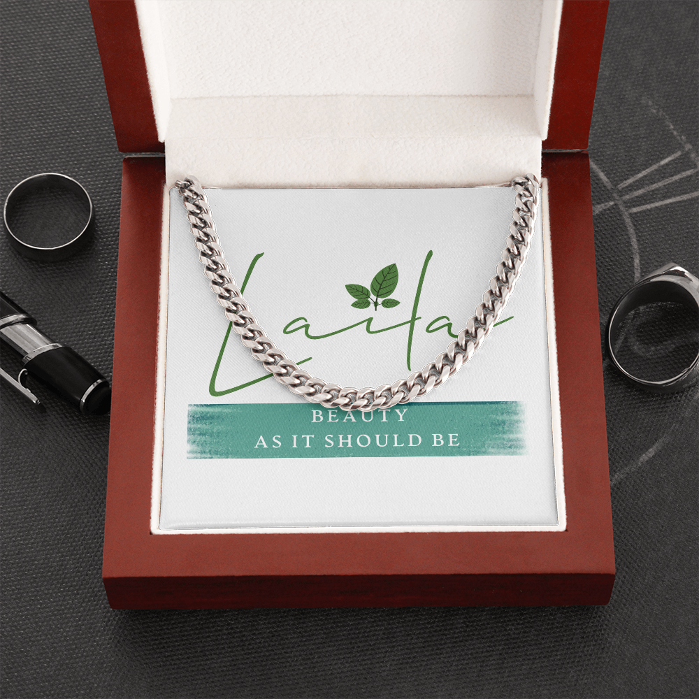 Laila - Cuban Link Chain Cuban Link Chain (Stainless Steel) Jewelry - Laila Beauty Care Jewelry