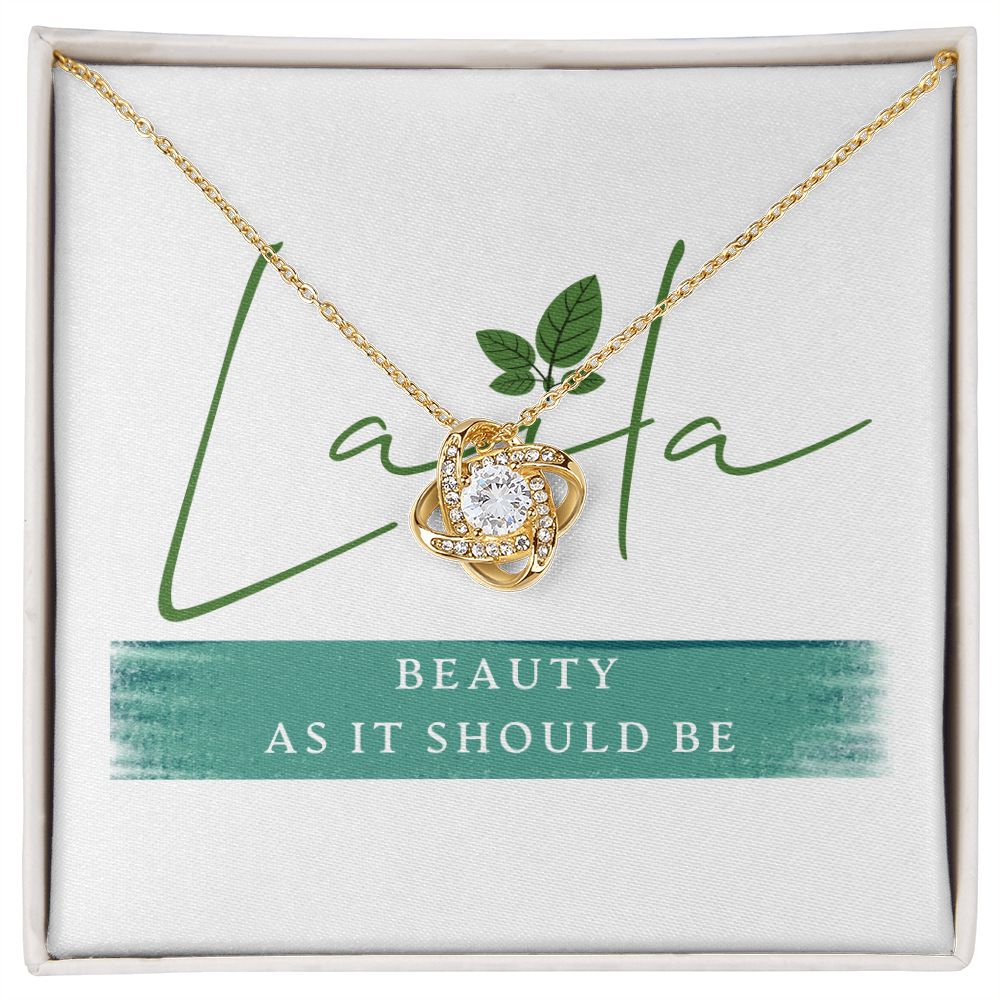 Laila - Love Knot Necklace Jewelry - Laila Beauty Care Jewelry