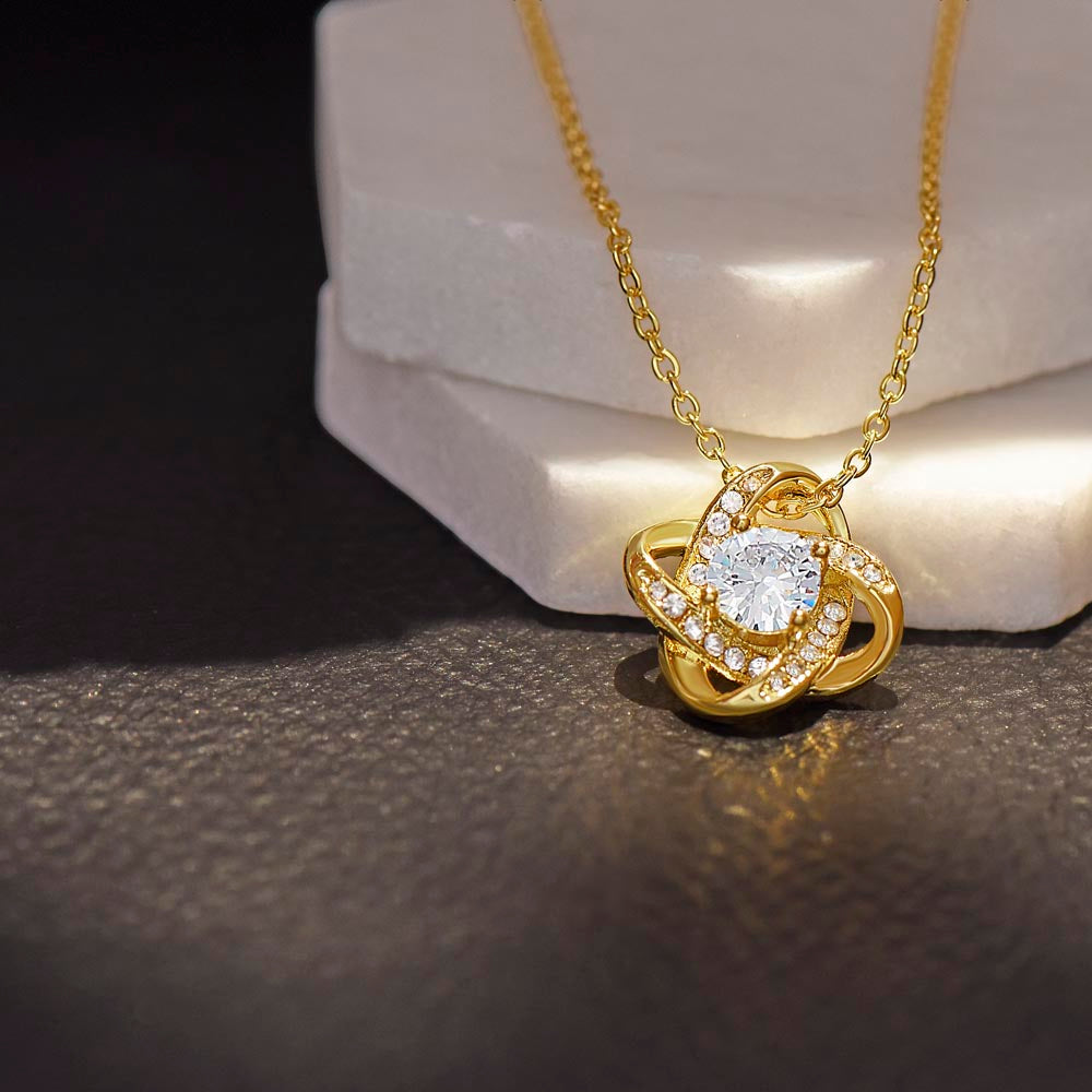 Laila - Love Knot Necklace Jewelry - Laila Beauty Care Jewelry
