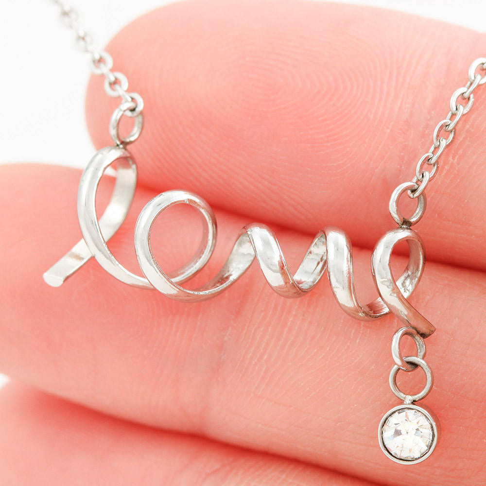 Laila - Scripted Love Necklace Jewelry - Laila Beauty Care Jewelry
