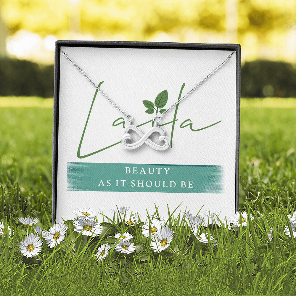 Laila - Infinity Hearts Necklace Jewelry - Laila Beauty Care Jewelry