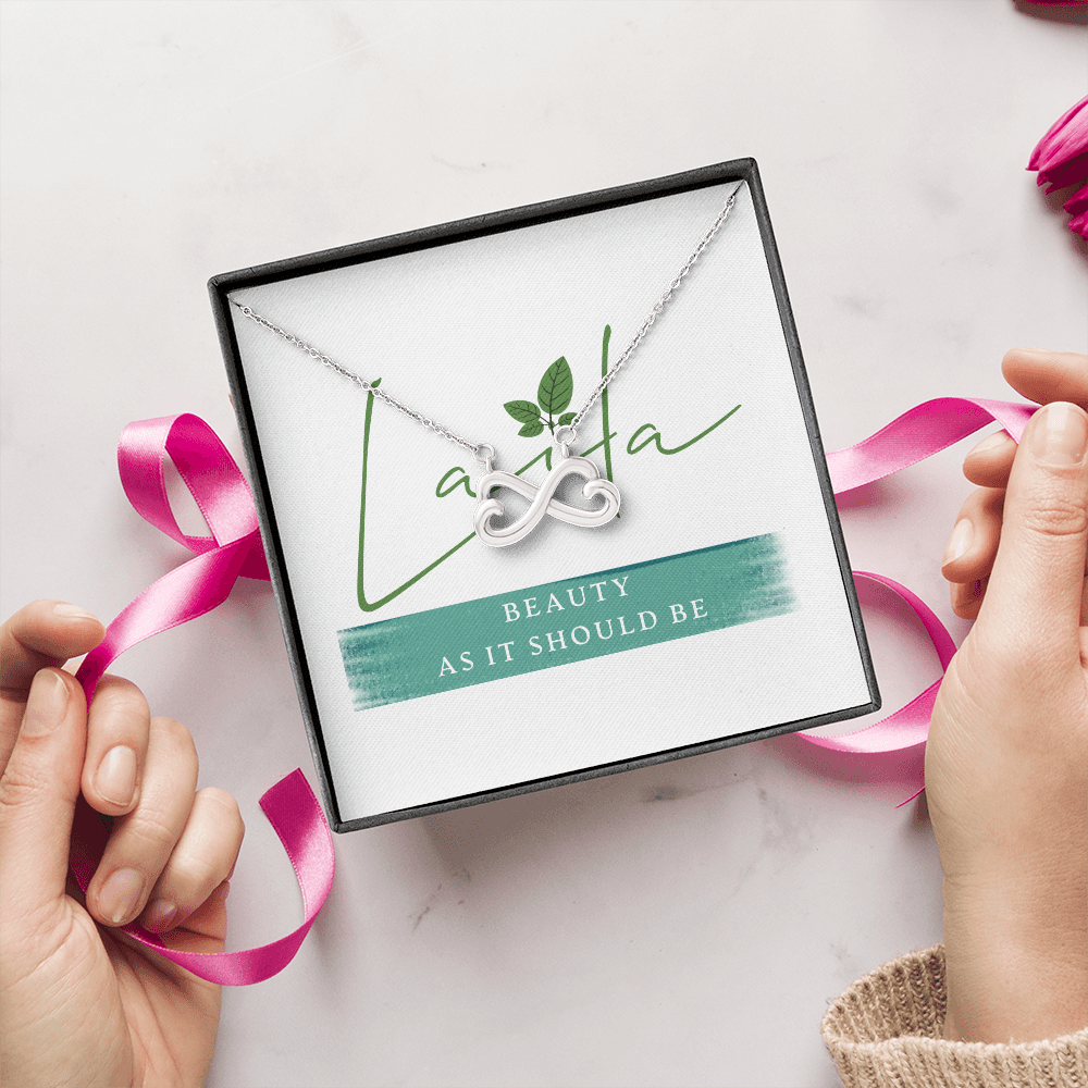 Laila - Infinity Hearts Necklace Jewelry - Laila Beauty Care Jewelry