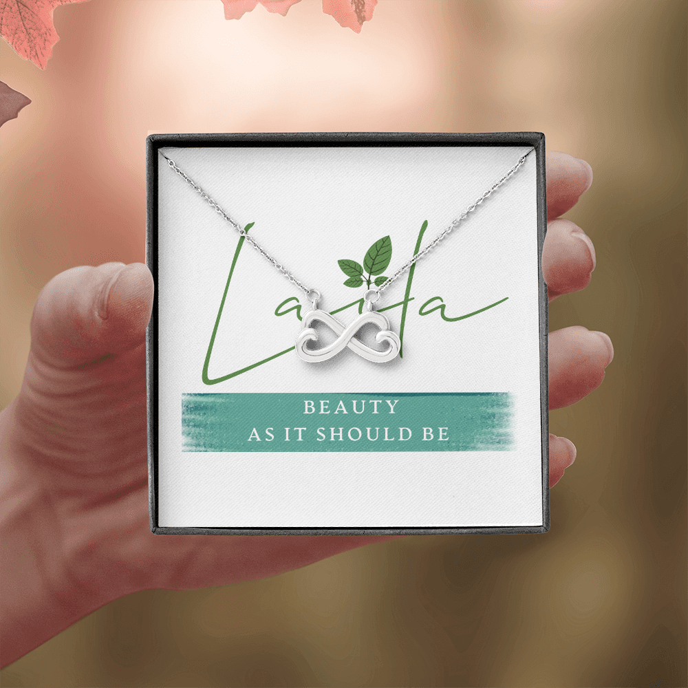 Laila - Infinity Hearts Necklace Jewelry - Laila Beauty Care Jewelry