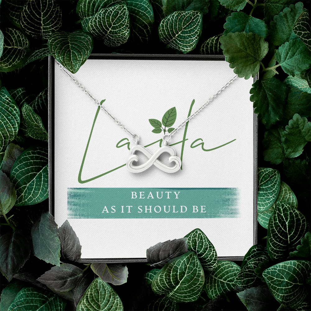 Laila - Infinity Hearts Necklace Jewelry - Laila Beauty Care Jewelry