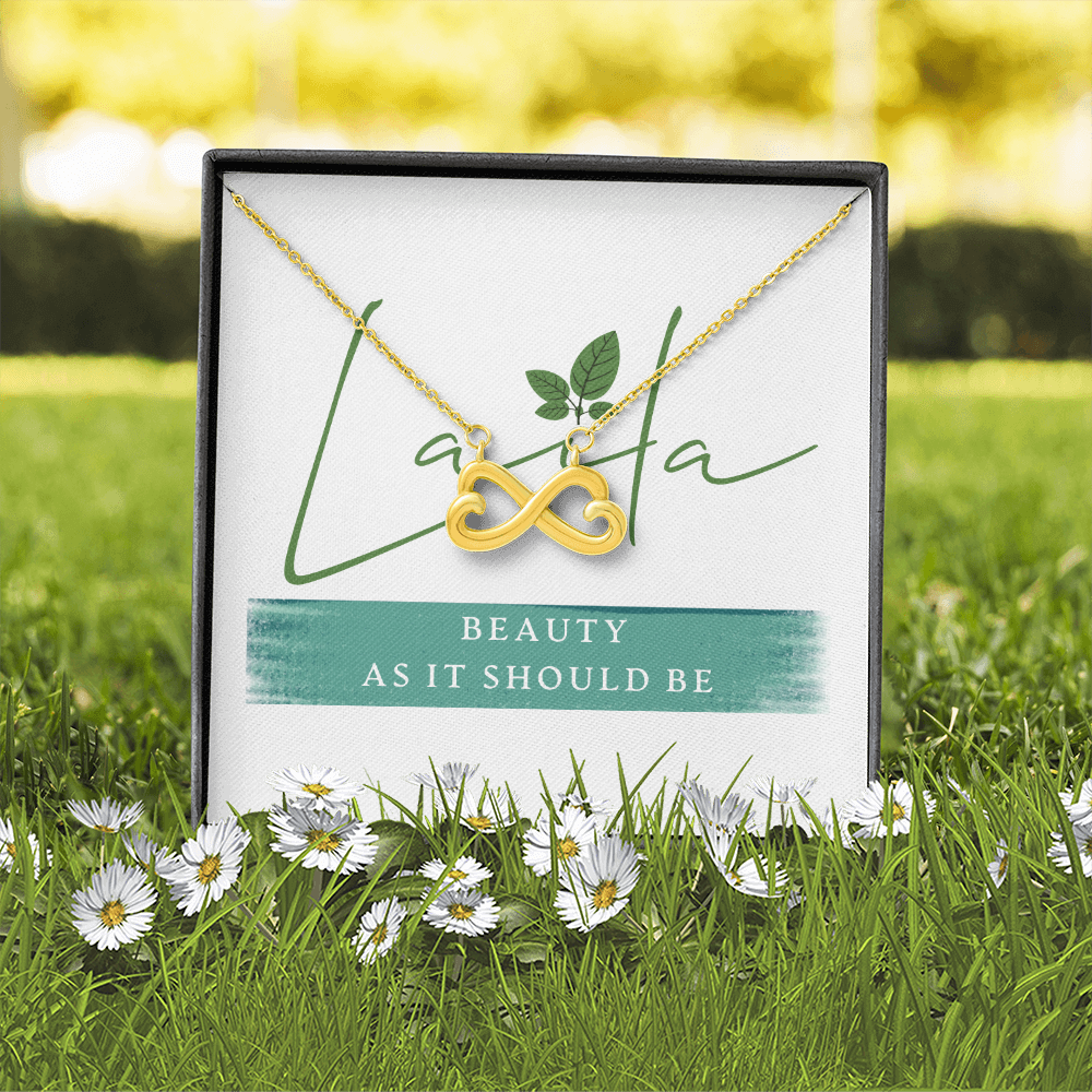 Laila - Infinity Hearts Necklace Jewelry - Laila Beauty Care Jewelry