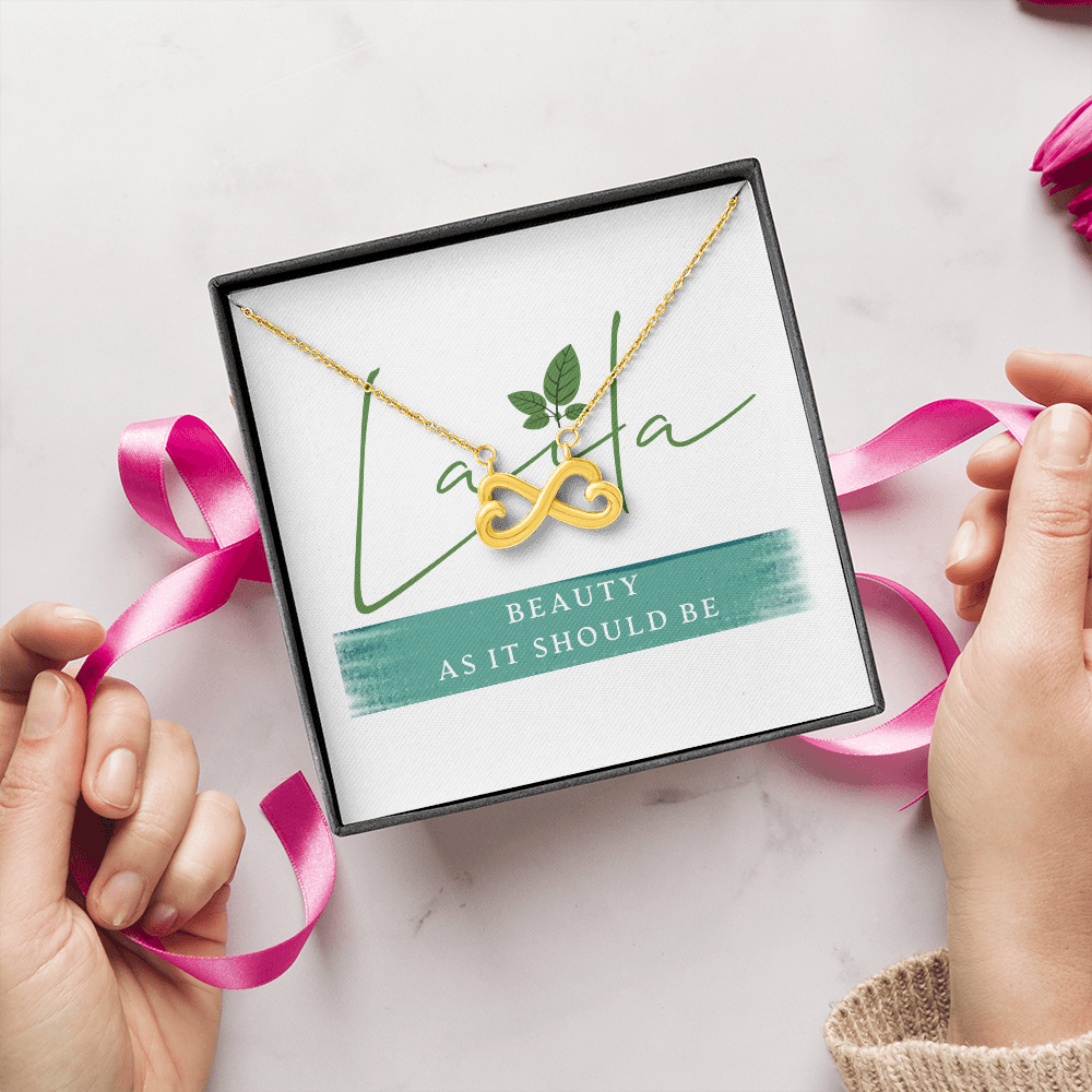 Laila - Infinity Hearts Necklace Jewelry - Laila Beauty Care Jewelry