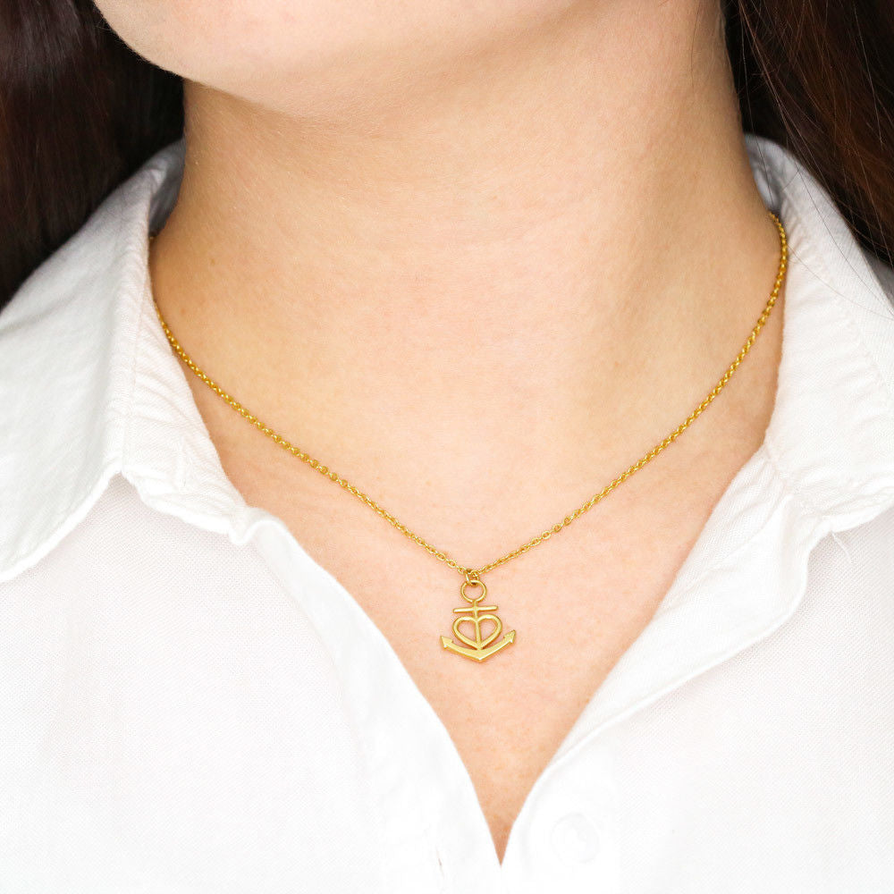 Laila - Anchor Necklace Jewelry - Laila Beauty Care Jewelry