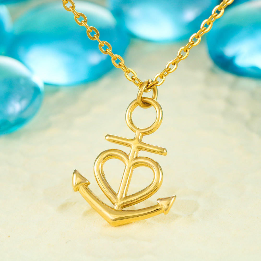 Laila - Anchor Necklace Jewelry - Laila Beauty Care Jewelry