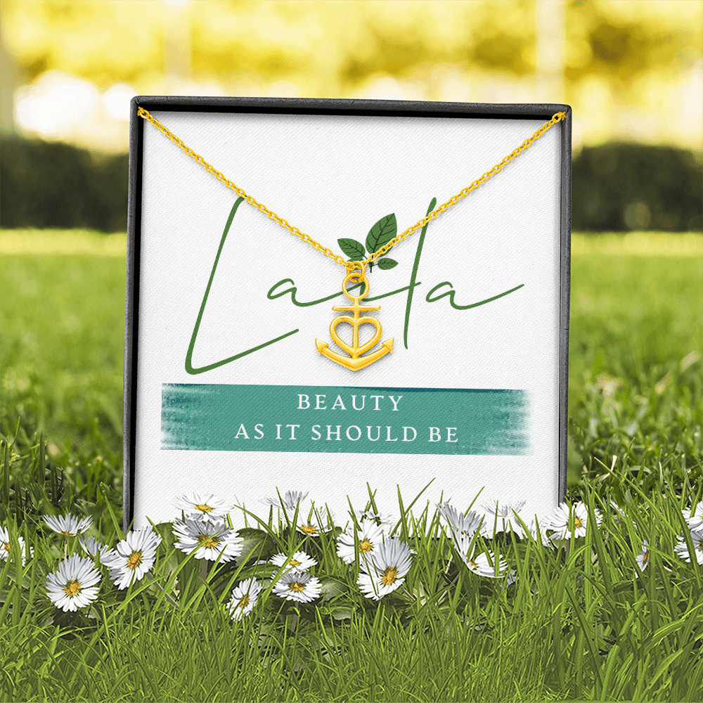 Laila - Anchor Necklace Jewelry - Laila Beauty Care Jewelry