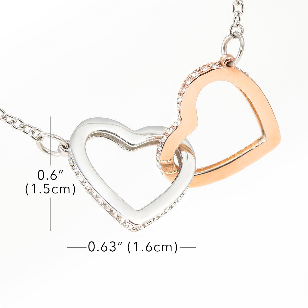 Laila - Interlocking Heart Necklace Jewelry - Laila Beauty Care Jewelry
