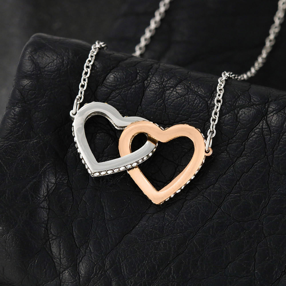 Laila - Interlocking Heart Necklace Jewelry - Laila Beauty Care Jewelry