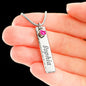 Laila - Birthstone Name Necklace Jewelry - Laila Beauty Care Jewelry