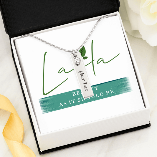 Laila - Birthstone Name Necklace Default Title Jewelry - Laila Beauty Care Jewelry