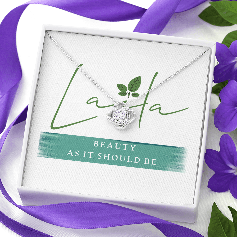 Laila - Love Knot Necklace Jewelry - Laila Beauty Care Jewelry