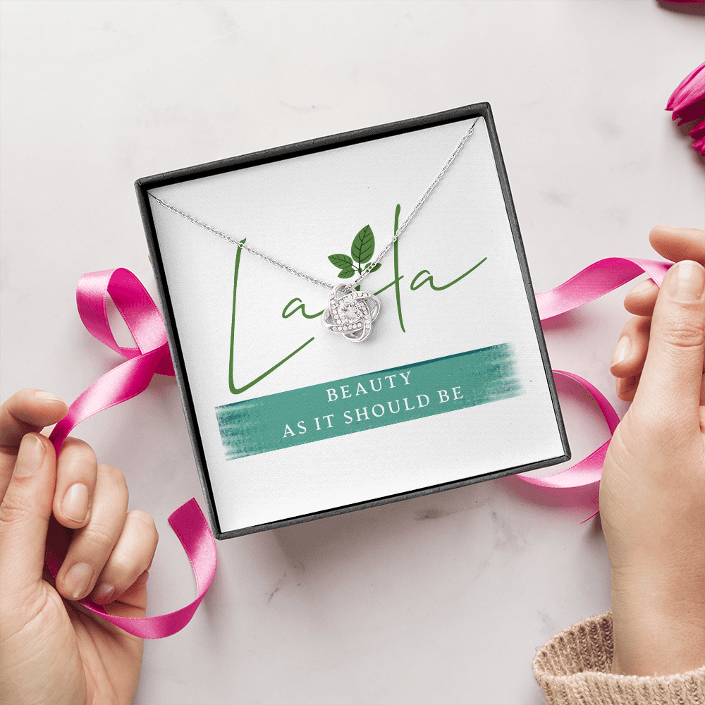 Laila - Love Knot Necklace Jewelry - Laila Beauty Care Jewelry