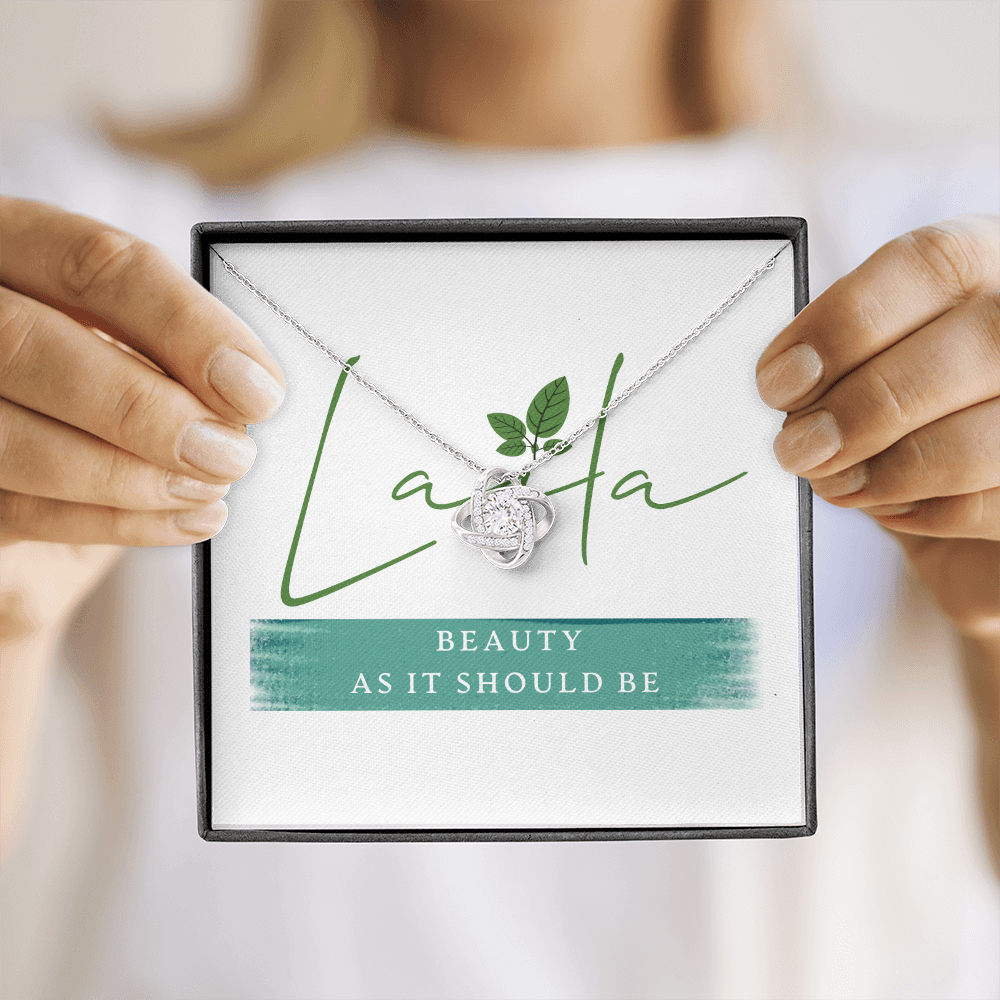 Laila - Love Knot Necklace Jewelry - Laila Beauty Care Jewelry