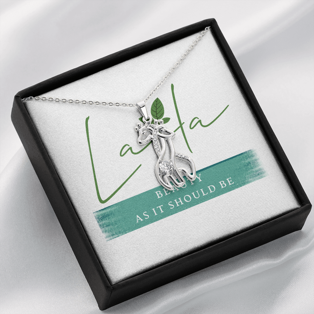 Laila - Giraffes Necklace Jewelry - Laila Beauty Care Jewelry