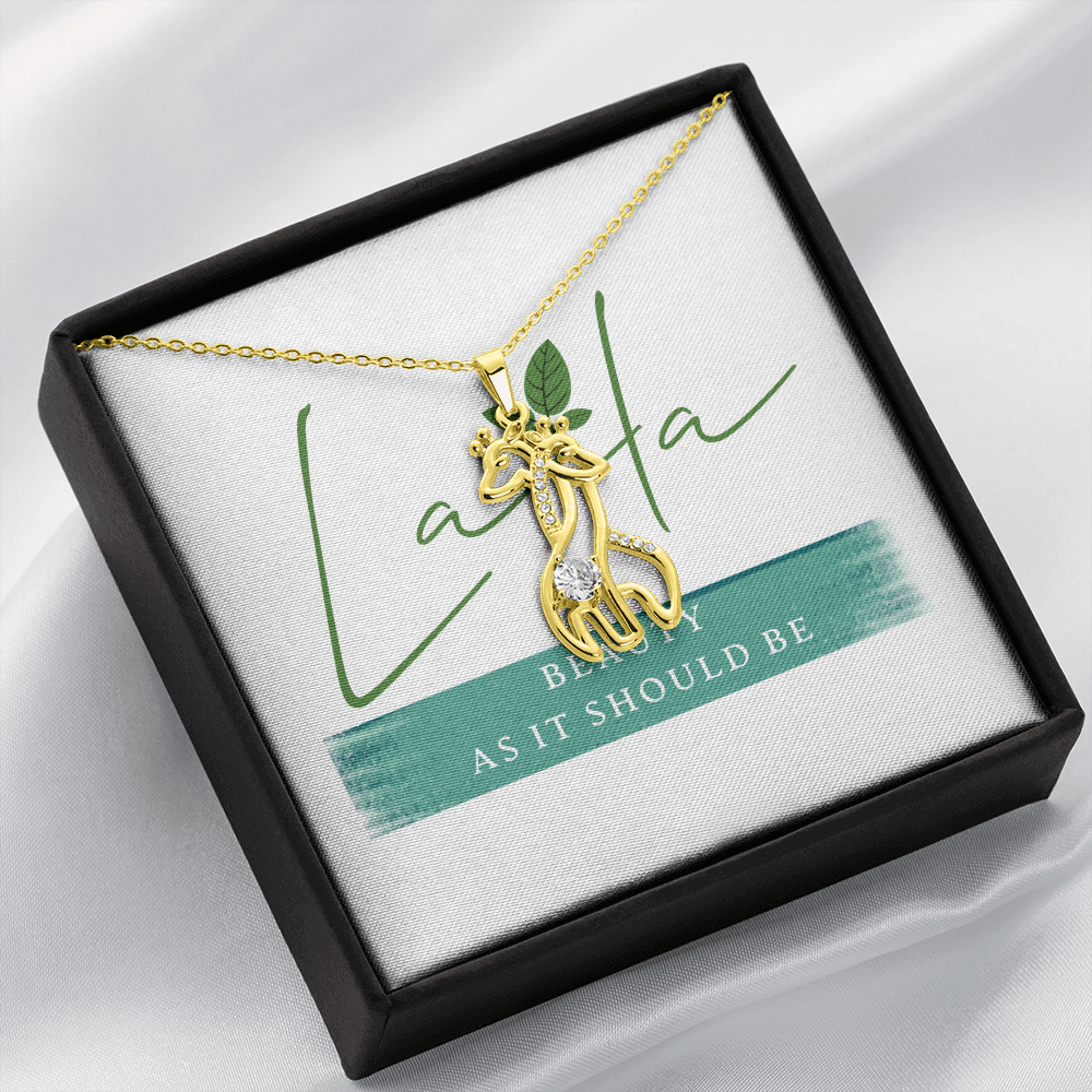 Laila - Giraffes Necklace Jewelry - Laila Beauty Care Jewelry