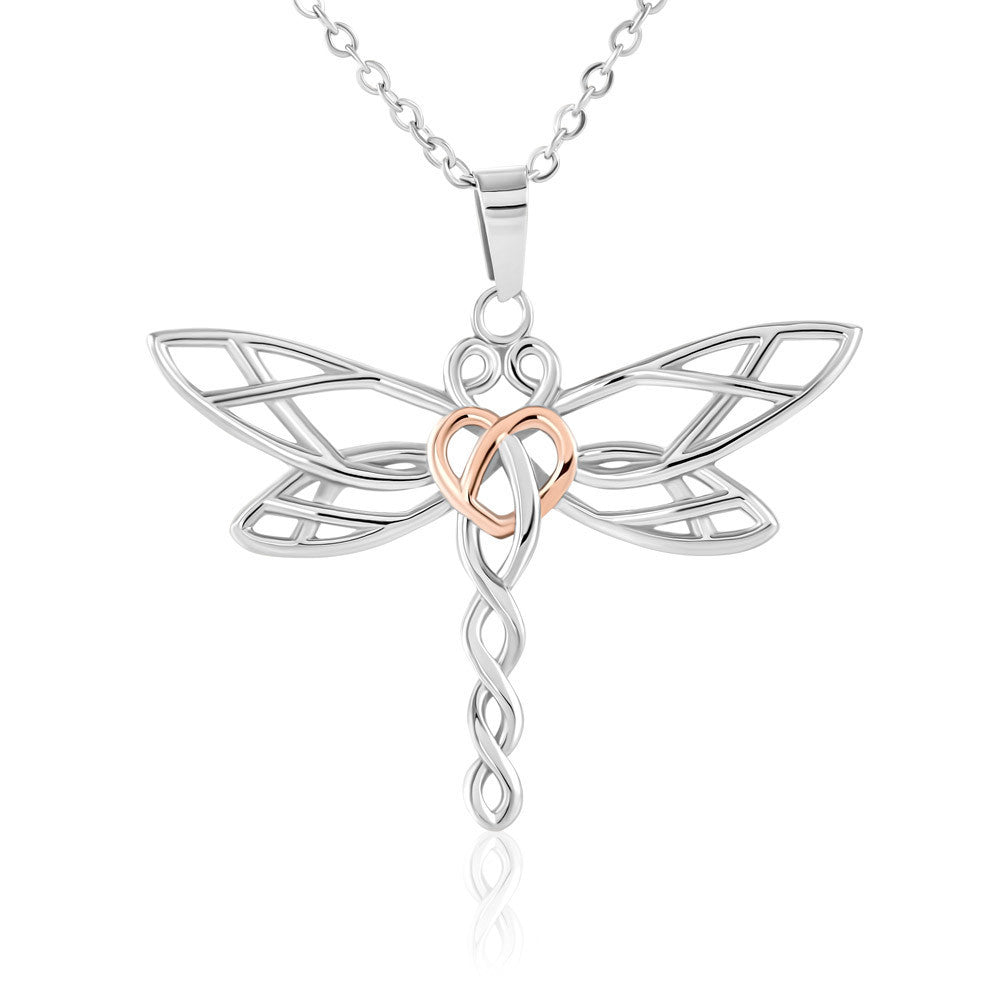 Laila - Dragonfly Necklace Jewelry - Laila Beauty Care Jewelry