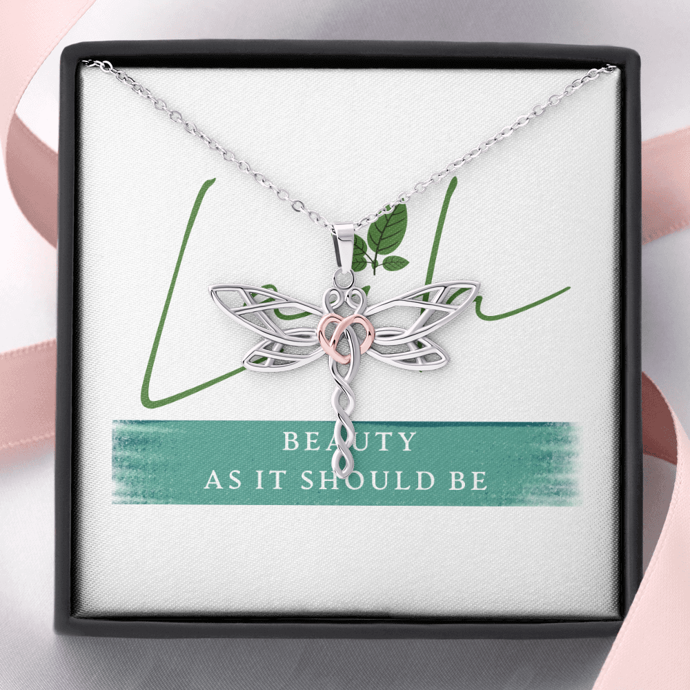 Laila - Dragonfly Necklace Jewelry - Laila Beauty Care Jewelry