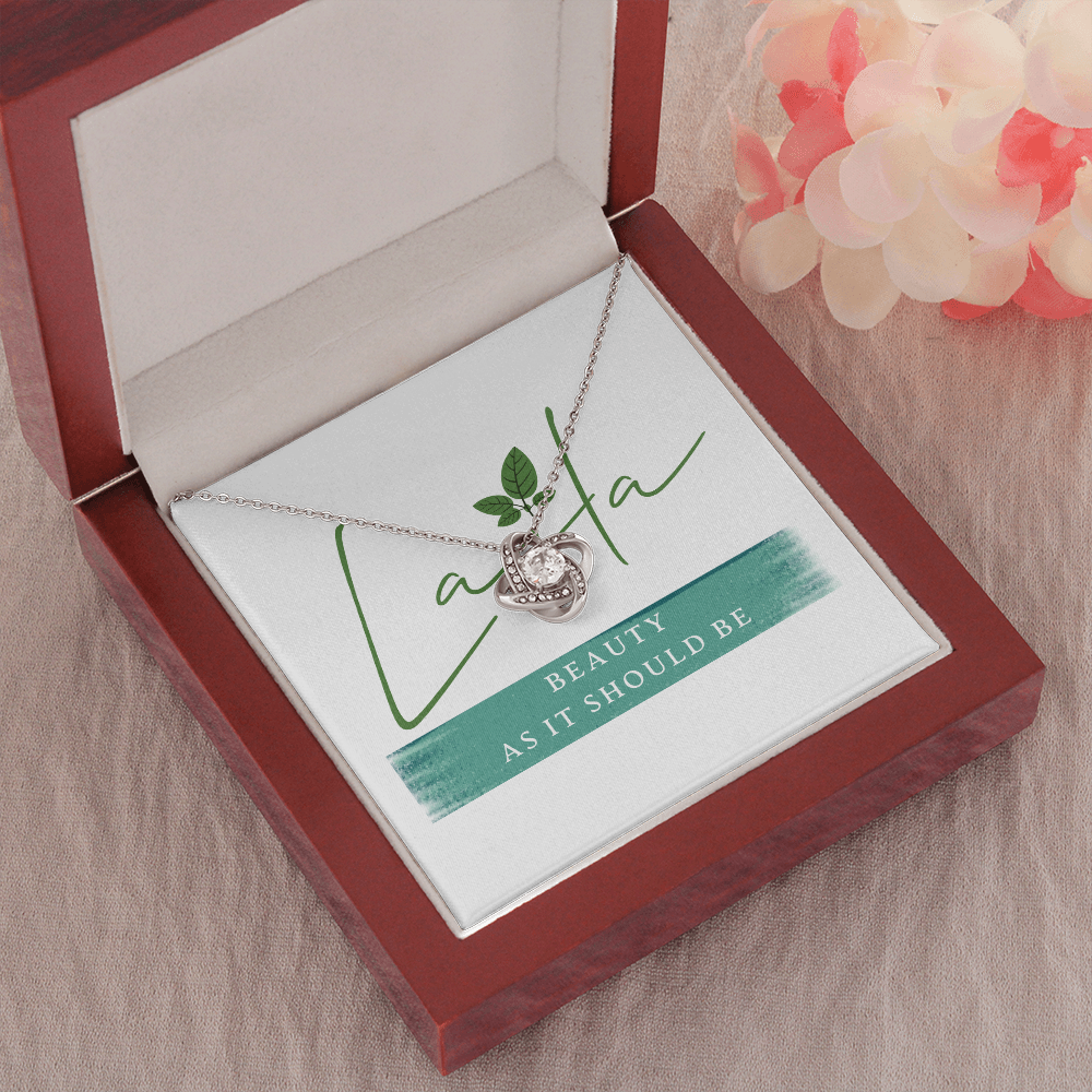 Laila - Love Knot Necklace Jewelry - Laila Beauty Care Jewelry