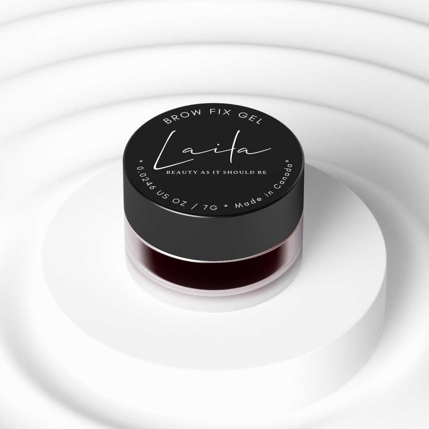 Dark Chocolate Brow Fix Brow Fix Gel - Laila Beauty Care Brow Fix Gel