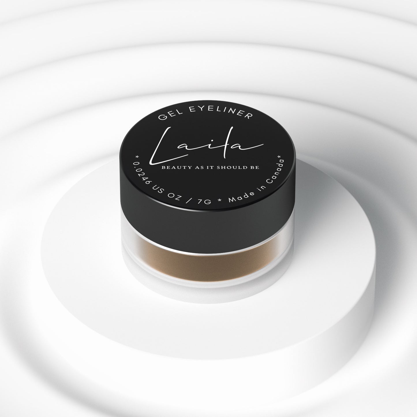 Brown Eyeliner Gel Eyeliner - Laila Beauty Care Gel Eyeliner